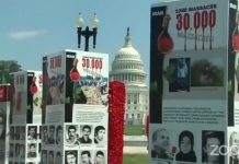 Exposition à Washington : Les violations continues des droits humains en Iran