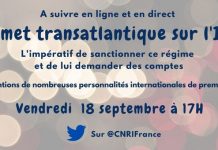 Sommet en ligne sur l’Iran