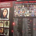 Hommage aux martyrs du soulèvement de novembre 2019 et du camp d’Achraf de septembre 2013