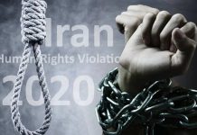 Un coup d’œil sur les violations des droits de l’homme en Iran en 2020