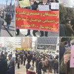 Iran : Les retraités manifestent pour la sixième semaine dans 26 villes de 21 provinces