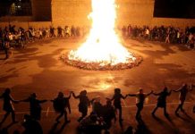 Malgré la mobilisation des forces répressives, la jeunesse a fait de la fête du feu un mouvement de protestation contre le régime