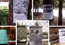 Iran : Campagne nationale des partisans de l’OMPI et des unités de résistance
