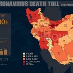 Iran : Plus de 272.000 décès dus au coronavirus dans 541 villes