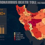 Iran : Plus de 303.500 décès dus au coronavirus