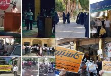 Tour d’horizon des manifestations en Iran : Les protestations se multiplient à l’approche du simulacre d’élection