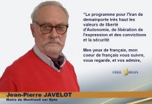 Message de Jean-Pierre Javelot à la veille du sommet mondial pour un Iran libre 2021