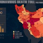 Iran : Plus de 330.500 décès dus au coronavirus