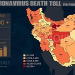 Iran : Plus de 332.800 décès dus au coronavirus