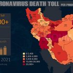 Iran : plus de 380.500 décès dus au coronavirus