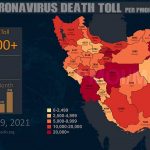 Iran : Plus de 431.000 décès dus au coronavirus