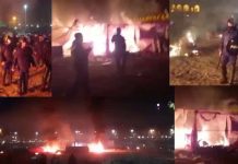 Ispahan : Les forces de sécurité chargent les agriculteurs et incendient le sit-in