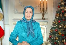 Vœux de Noël de Maryam Radjavi
