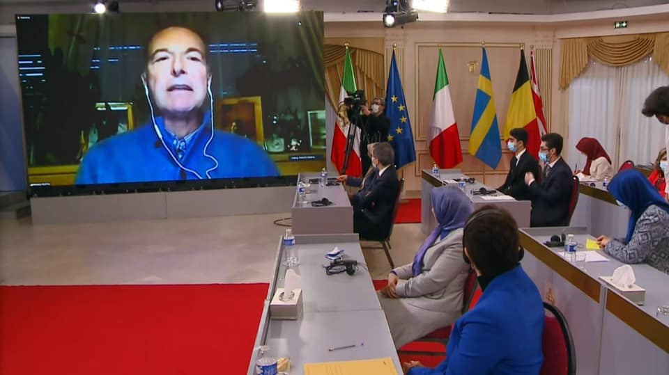 Rapport de conférence en direct : Auvers-sur-Oise, France - Tenir le régime iranien pour responsable du génocide, du terrorisme et de la défiance nucléaire