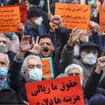 Iran : Rassemblement de protestation des retraités et des pensionnaires de la sécurité sociale