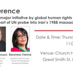 Iran : 460 personnalités exhortent l’ONU à ouvrir une enquête sur le massacre de 1988