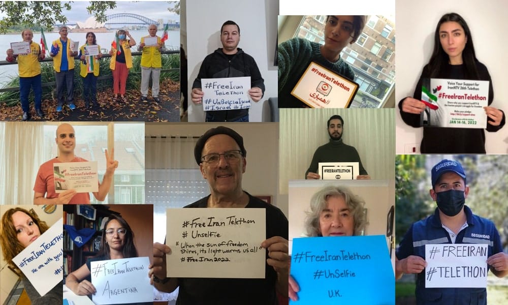 26e téléthon de la chaine d’opposition iranienne Simay-e Azadi