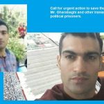 Iran : Appel pour sauver d’urgence le prisonnier politique Mehran Gharabaghi