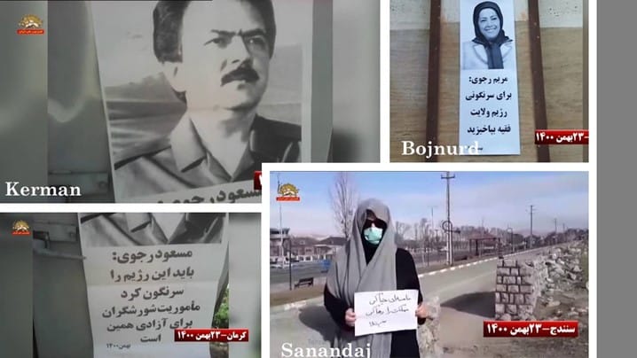 Iran : Les partisans de l’OMPI et les unités de résistance poursuivent leur campagne contre la répression