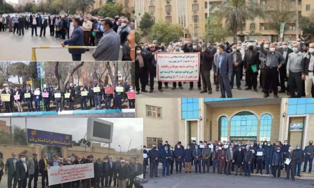 Dans les rues iraniennes du 6 au 9 mars