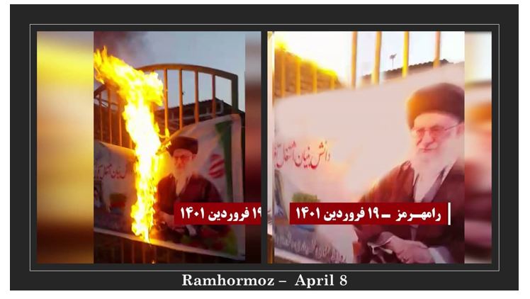 Iran – Des portraits de Khomeiny, Khamenei et Qassem Soleimani brûlés