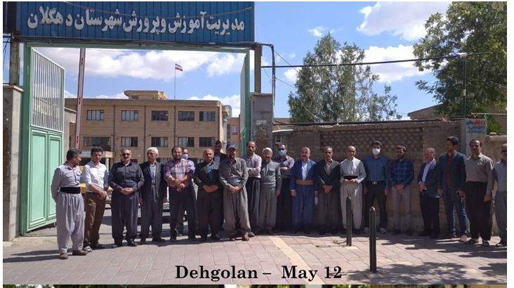 L'Iran. Des enseignants manifestent dans 20 provinces, exigeant la libération des enseignants emprisonnés