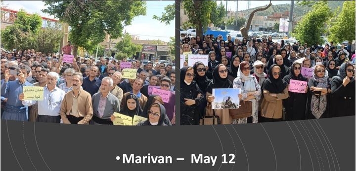 L'Iran. Des enseignants manifestent dans 20 provinces, exigeant la libération des enseignants emprisonnés