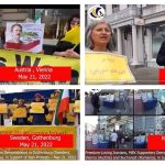 Les Iraniens et les militants de l’OMPI expriment leur soutien aux manifestations en Iran