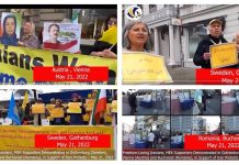 Les Iraniens et les militants de l’OMPI expriment leur soutien aux manifestations en Iran