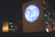 Iran : les Unités de la Résistance projettent des images des dirigeants de la Résistance iranienne à Ispahan