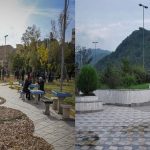 Iran : A Ispahan : Des unités de résistance projettent l’emblème de l’OMPI pour marquer l’anniversaire de l’exécution de ses fondateurs en mai 1972