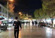 Iran – Shahr-e Rey Diffusion des slogans « A bas Khamenei, Vive Radjavi »