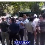 Les retraités manifestant dans 10 provinces d’Iran
