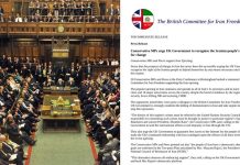 Des dizaines de députés britanniques apportent leur soutien aux manifestations en Iran