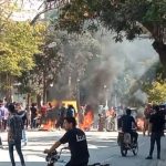 Au 27e jour du soulèvement, grève du bazar, de la pétrochimie, manifestations étudiantes et lycéennes, accrochages à Téhéran et en province