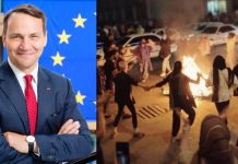 Message de solidarité de l’eurodéputé Radosław Sikorski aux manifestants iraniens