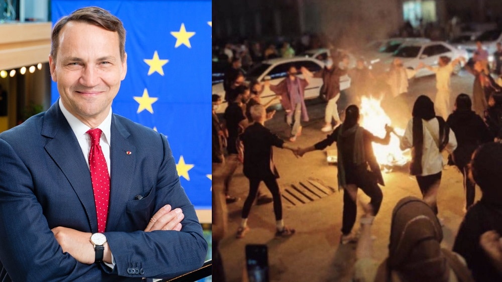 Message de solidarité de l’eurodéputé Radosław Sikorski aux manifestants iraniens