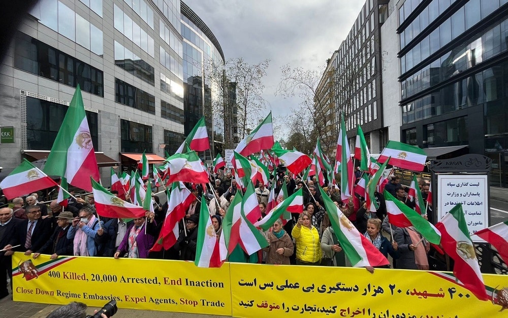 Un rassemblement iranien à Bruxelles demande aux dirigeants de l'UE de reconnaître la lutte du peuple iranien