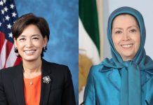 Young Kim, représentant de la Chambre des représentants des Etats-Unis, s’est entretenue avec Maryam Radjavi, présidente élue du CNRI