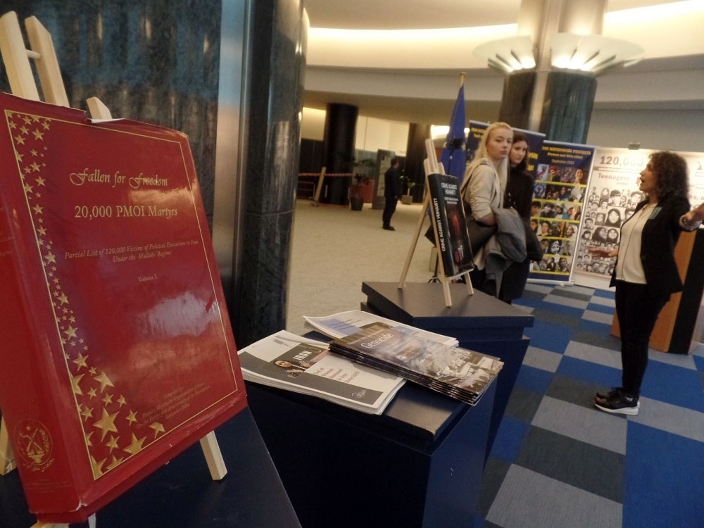 Exposition de photos du Parlement européen en soutien aux Droits de l'Homme en Iran