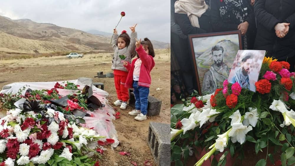 Au 97e jour du soulèvement, des tombes de martyrs fleuries et des manifestations nocturnes