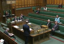 Débat à la Chambre des communes du Royaume-Uni sur les manifestations en Iran