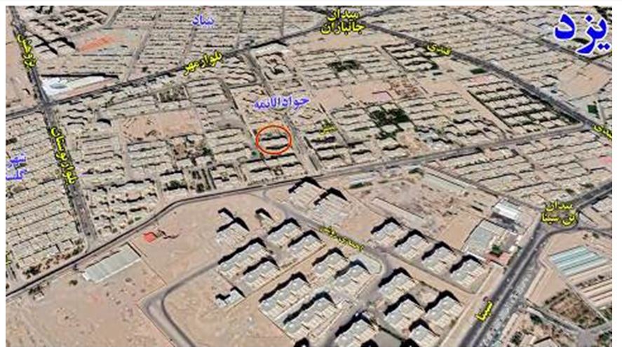 Iran : projection du portrait du dirigeant de la Résistance à Yazd