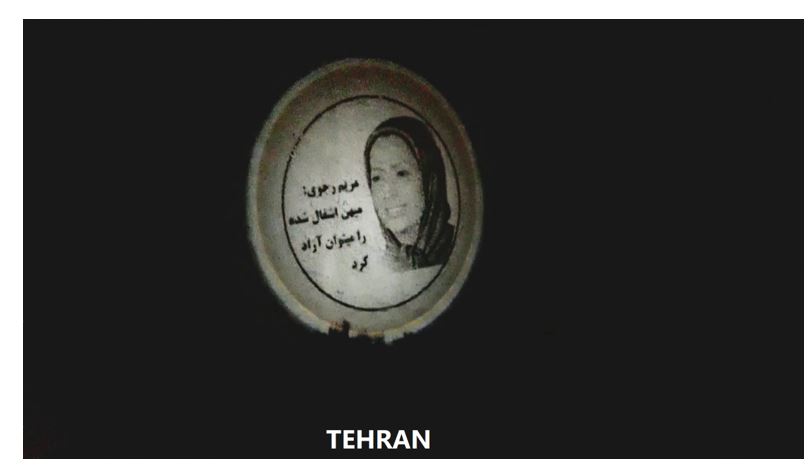 A Téhéran et à Behbahan : projection du portrait de Maryam Radjavi avec le slogan « nous pouvons et devons libérer l’Iran »