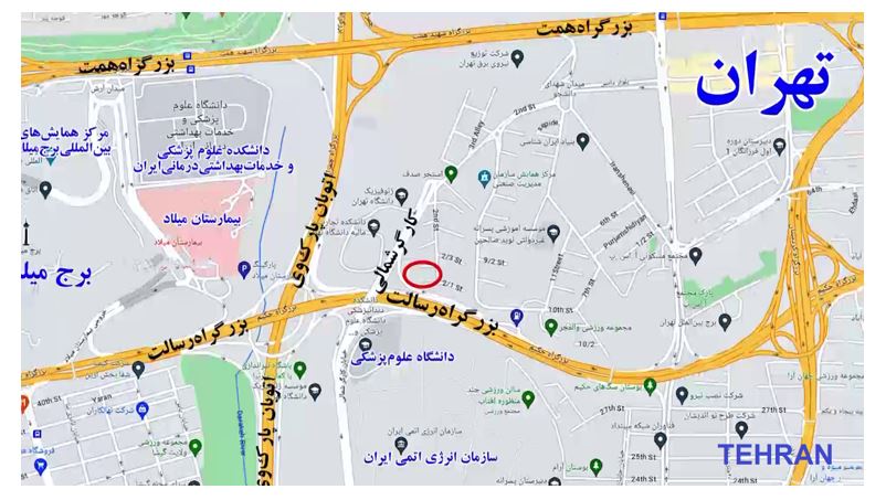 A Téhéran et à Behbahan : projection du portrait de Maryam Radjavi avec le slogan « nous pouvons et devons libérer l’Iran »