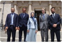 Sixième jour de plaintes du régime pour le soutien de majorités parlementaires en Italie à Maryam Radjavi