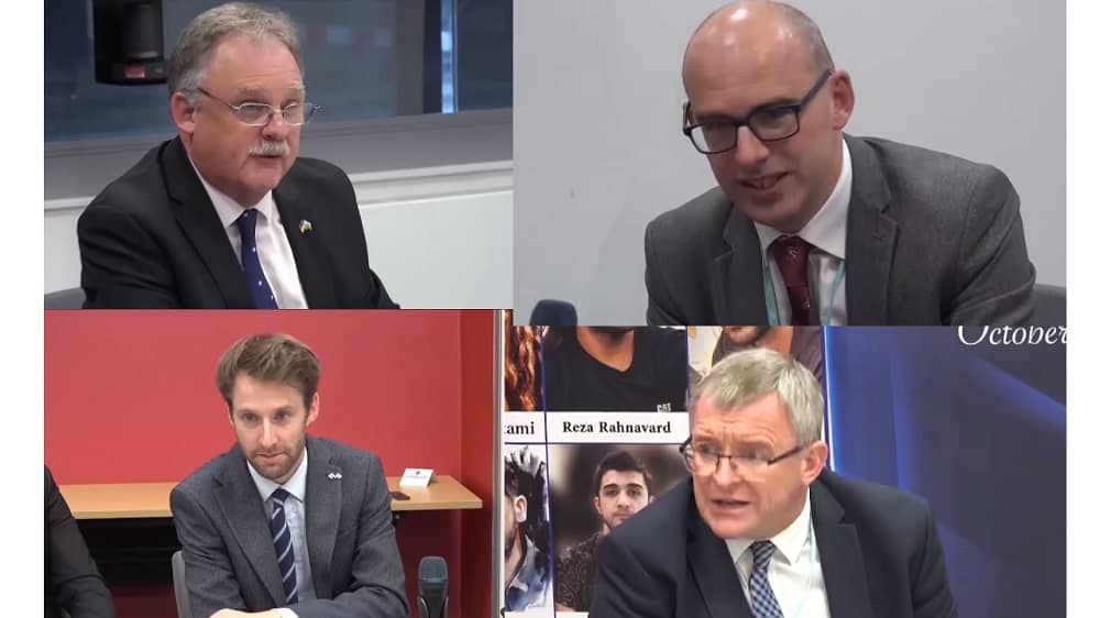 Une conférence au Parlement gallois en solidarité avec le peuple iranien en faveur de la démocratie