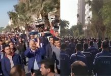 Sixième jour de grève des sidérurgistes d’Ahwaz et manifestation devant le gouvernorat du Khouzistan