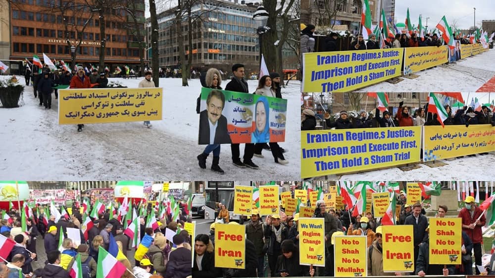 Les partisans de la Résistance iranienne commémorent l’anniversaire de la révolution de Février