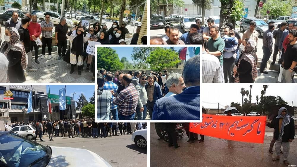 Des manifestations ont lieu en Iran, les travailleurs et les créanciers réclamant justice